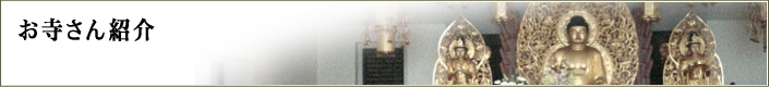 お寺さんご紹介